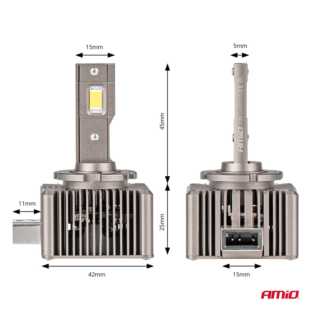 ŽÁROVKY LED AMIO XD D8S 03315 - Obrázek 3