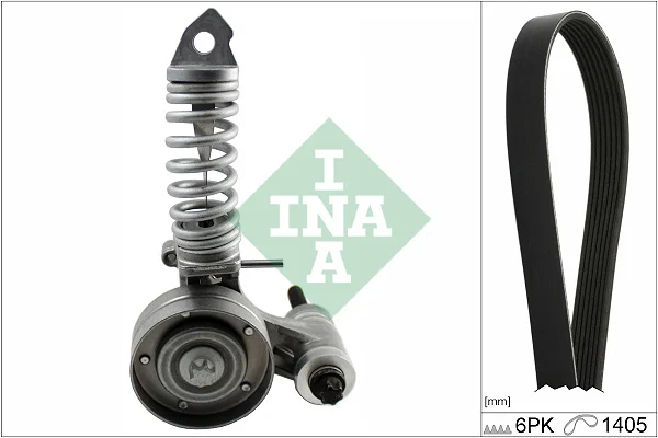 Sada žebrovaných klínových řemenů Schaeffler INA 529033610 Sada žebrovaných klínových řemenů Schaeffler INA 529033610