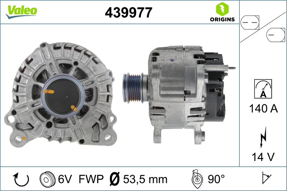generátor VALEO 439977